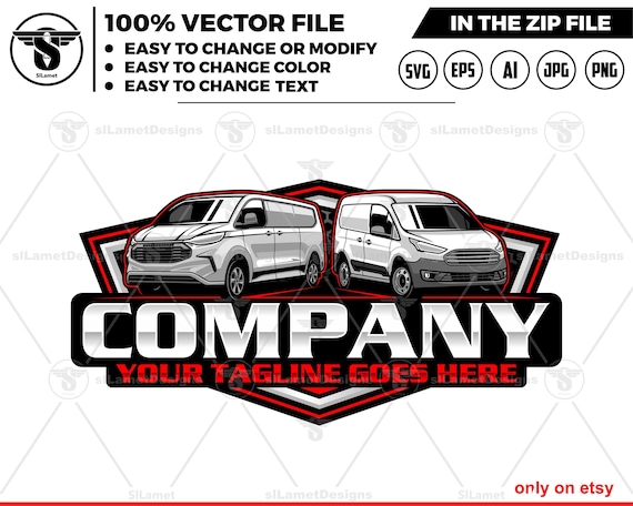 van car logo - delivery van logo , Delivery logo