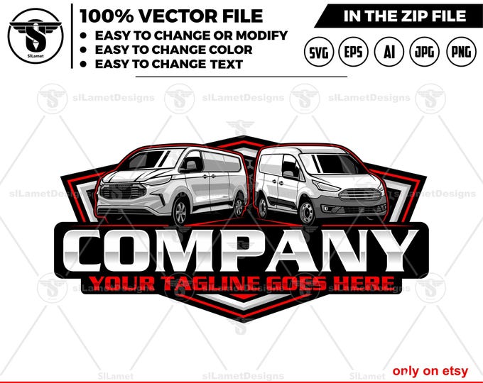 van car logo - delivery van logo , Delivery logo