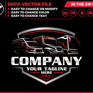 公共交通機関のロゴ、スクールバス、バスSVG、バン、車のロゴ、RVのロゴ、車両保管ロゴ、トラック、ボート、車、