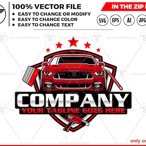 Custom Car Wrap Logo Design: Vehicle Graphics (Digital Download)