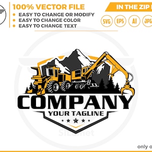 logging equipment logo - heavy logging equipment logo - Logging Machines logo