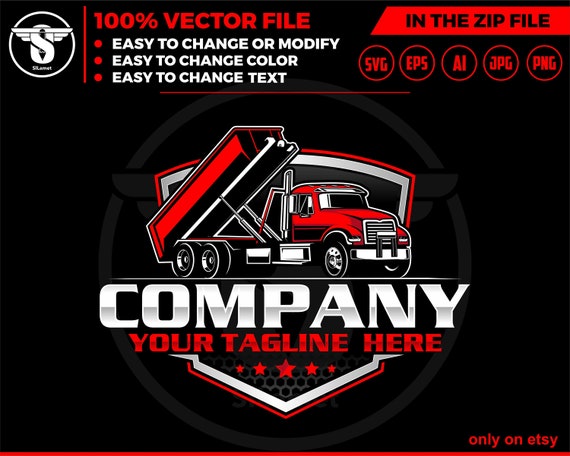 mack dump roll off truck logo, Truck logo Svg, american dump truck logo, trucking logo, industry, heavy, machinery, industrial, mack truck