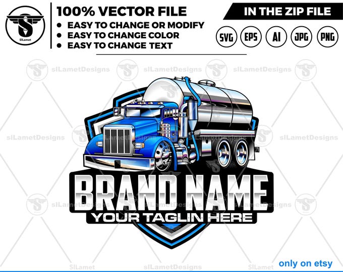 Tank Truck logo, Oil Truck logo, Truck Svg, Tank Truck svg, Tank Truck , water truck logo