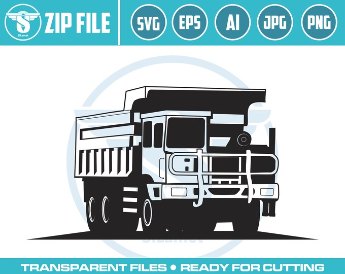 Dump Truck Svg, dump truck silhouette, Dump Truck vector, Dump truck transparent, Trucks Svg, Construction Clipart, Cricut Construction,