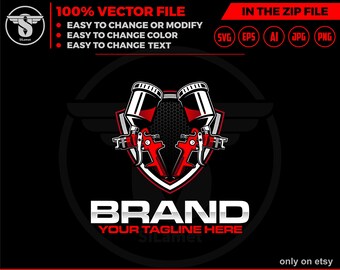 Car Painting Logo, Auto Body SVG, Automotive Logo (Digital Download)