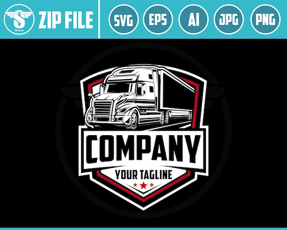 trucking svg, Trucking Company Logo, Moving Truck, Semi Truck, Trucking Brand, Truck Door Logo, Trucker Logo, trucking t-shirt, truck print
