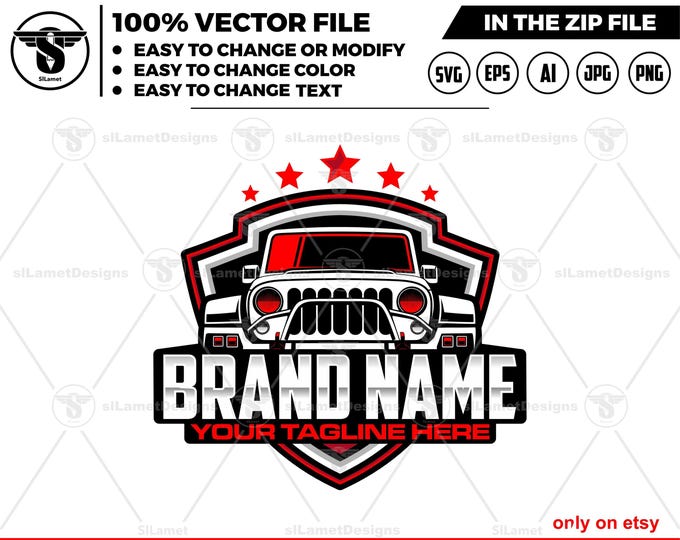 offroad car logo, 4x4 truck logo, adenveture car logo