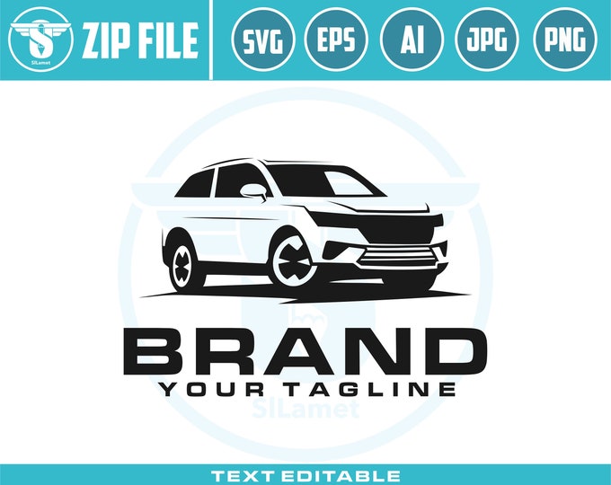 suv car logo svg,  Suv SVG, Suv Car Clipart, Suv Car Files for Cricut, Suv Car Cut Files For Silhouette, Suv Car Dxf, Suv Car Png, Car Eps