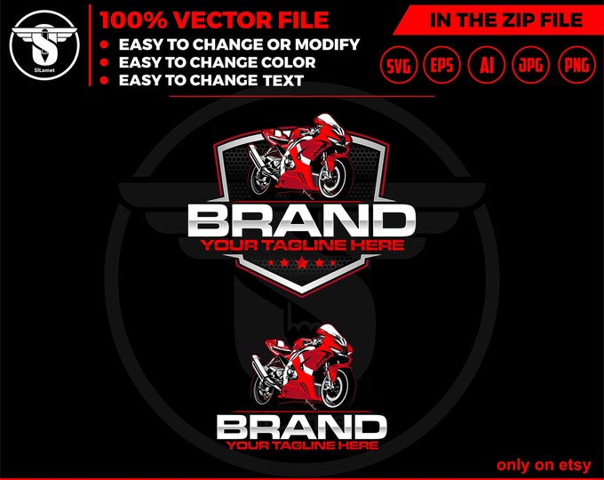 motorbike logo, Motorcycle Racing SVG, Motorcycle svg, motorbike svg, motor bike svg, motorcycle logo