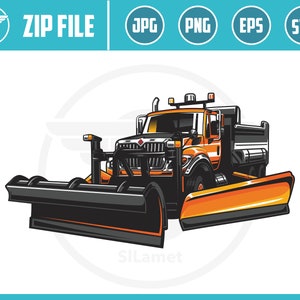 Schnee LKW Illustration, Schnee LKW, Schnee, Trucking Firmenlogo, Umzugswagen, Auflieger LKW, LKW-Marke, LKW-Türlogo, Truckerlogo,