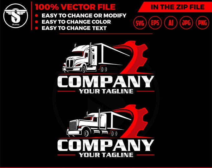 repair truck logo , service truck logo, trucking logo svg, truck logo svg, semi truck logo, truck trailer logo, trucker logo,18 wheeler