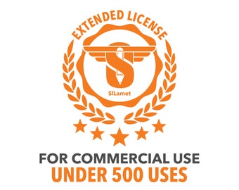 Commercial License: One Digital Product Design, Up to 500 Uses