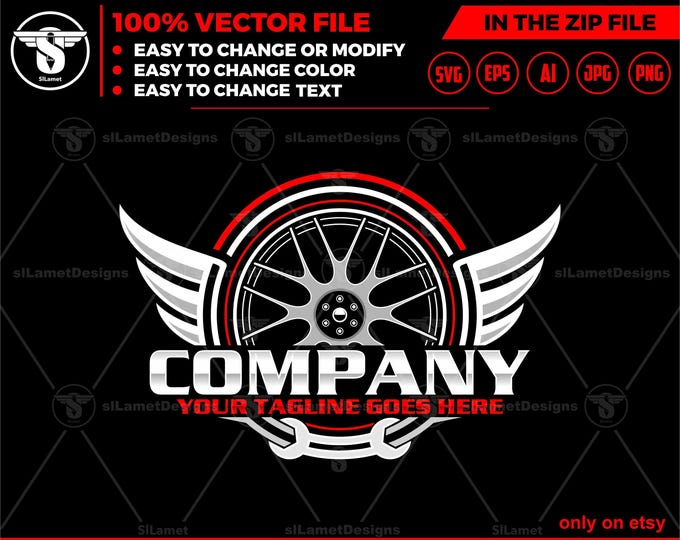 Tire service logo, automotive logo, Car Rim SVG, Wheels SVG, Tires svg, Car Wheel,Mechanic Logo, Fix Car Repair Service Garage, automobile