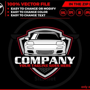 sport car logo, automotive logo, luxury car logo, car logo svg, automotive svg , car logo template , car logo template, car dealer logo, RX7