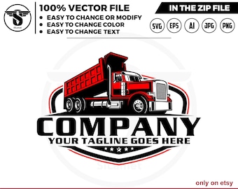 Dump Truck logo, Truck logo Svg, american dump truck logo, trucking logo, industry, heavy, machinery, industrial, equipment, construction