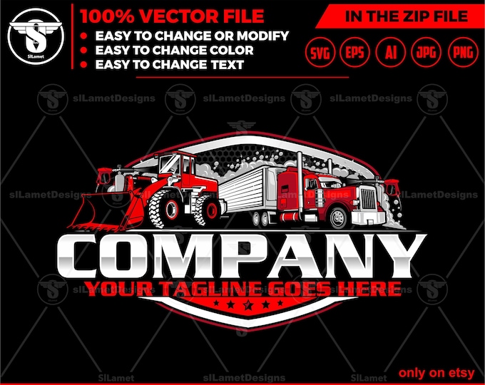 heavy vehicle wash logo - truck triler wash logo, semi truck wash logo,tractor wash logo svg, truck cleaning logo, big vehicle wash logo