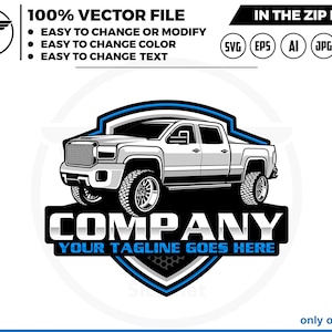 GMC truck logo - pickup truck logo template - 2014 GMC Sierra 1500 Denali