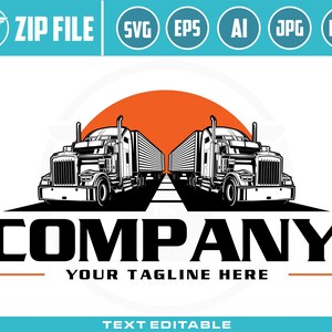 trucking svg, Trucking Company Logo, Moving Truck, Semi Truck, Trucking Brand, Truck Door Logo, Trucker Logo, trucking t-shirt, truck print