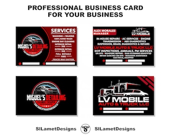 I will make a professional business card or flayer designs