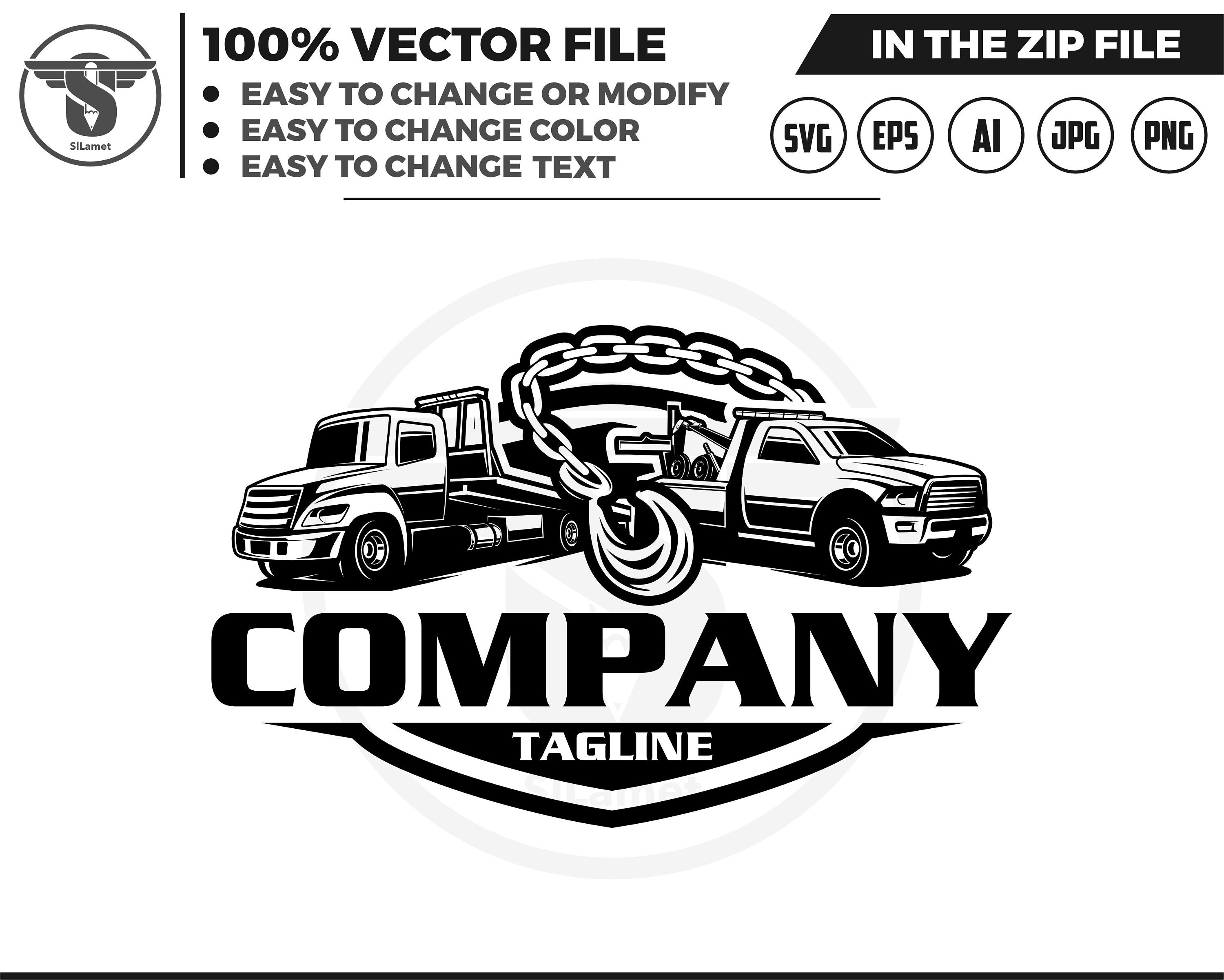 Plaque camion - 2 logos différents - Vers.2