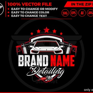 auto detailing car logo template, Car Detailing Services, car repair logo template, car wash logo , auto fix logo, auto repair, automotive