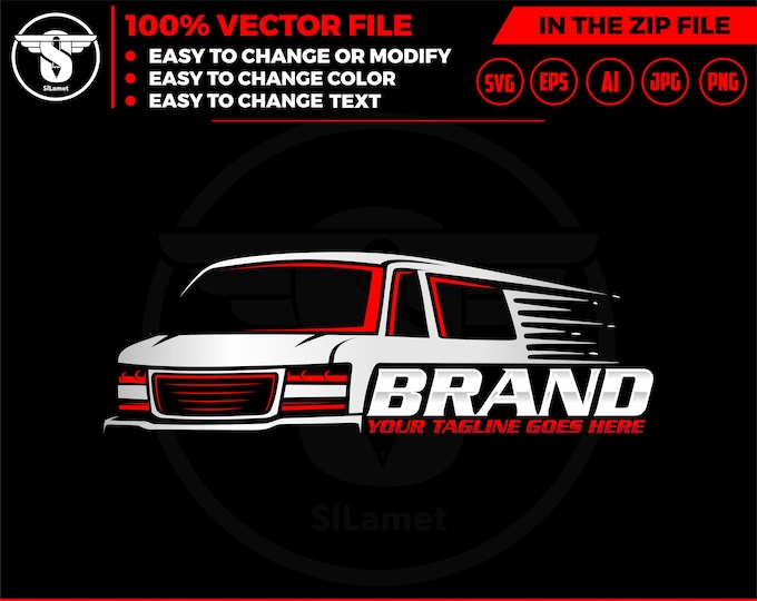 delivery van logo SVG, van car logo, Delivery logo, shipping logo, Cargo Delivery Van SVG, Moving Vehicle SVG, Delivery Van Truck Svg