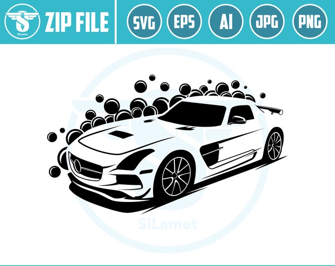 car wash svg, Car wash logo template designs, vehicle cleaning Logo, Car clipart, Car wash svg, automotive logo, svg file