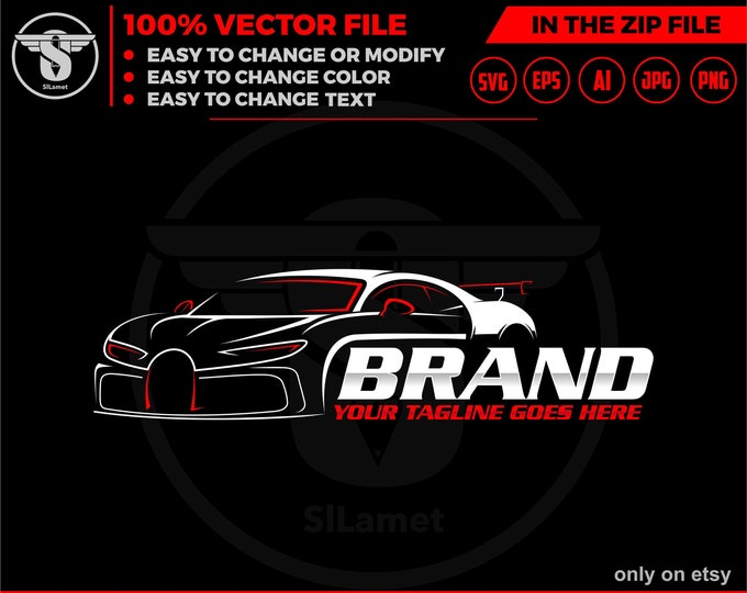 sport car logo, automotive logo, luxury car logo, car logo svg, automotive svg , bugati car , car logo, car dealer logo , excotic car