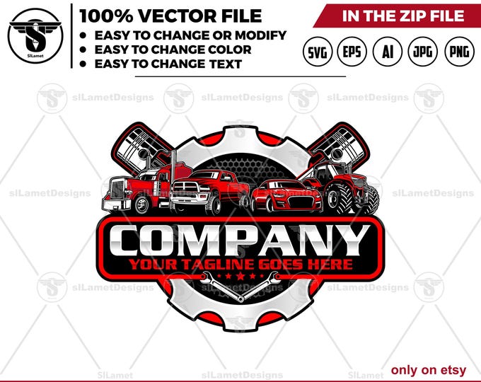 vehicles repair logo - car repair logo template, car repair svg , auto fix logo, auto repair logo, car service logo