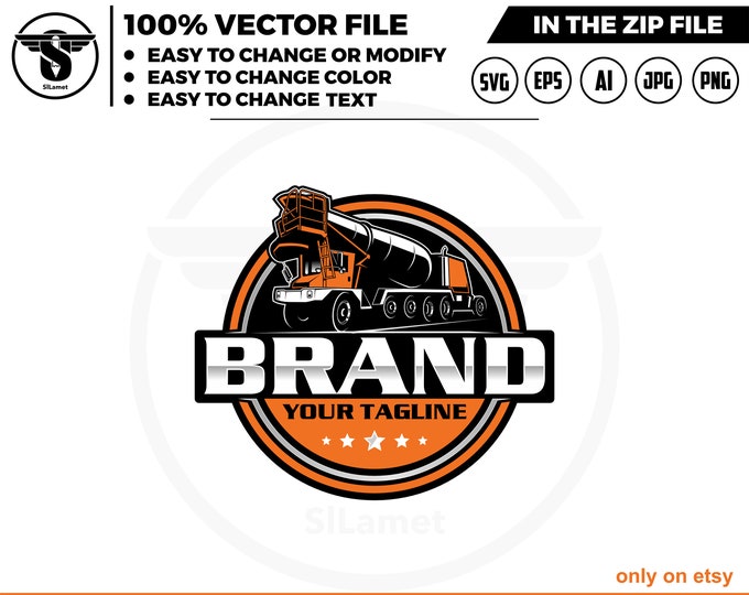concrete truck logo,  discharge concrete truck, concrete truck svg, mixer truck logo