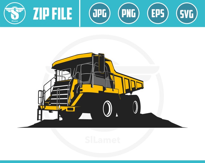 dump truck logo, Dump Truck vector, Dump Truck Svg, Construction SVG, Trucks Svg, Construction Clipart, Cricut Construction,