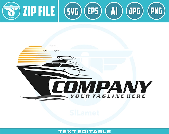 transport boats logo svg, Speed Boat logo Svg, Speedboat Svg, Motor Boat Svg, Yacht Luxury Water, passenger ship, Cruise Ship log svg, sea
