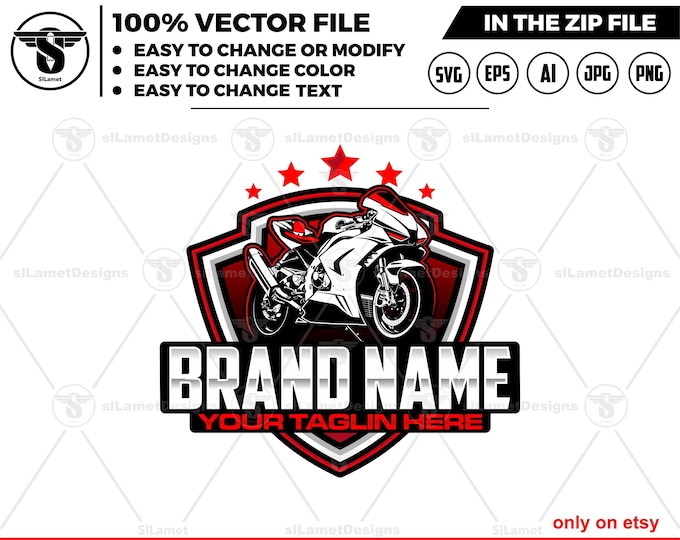 sportbike logo - Motorcycle logo - Motorcycle Racing logo, Motorcycle logo, motorbike logo, motor bike