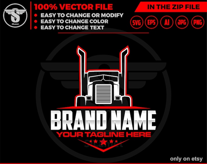 trucking logo svg, truck logo svg, semi truck logo, truck trailer logo, trucker logo, trucking t shirts designs, truck shipping logo