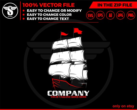 sailing boat logo, Sailing Ship svg,Ship svg,Boat svg, Sailing Ship logo