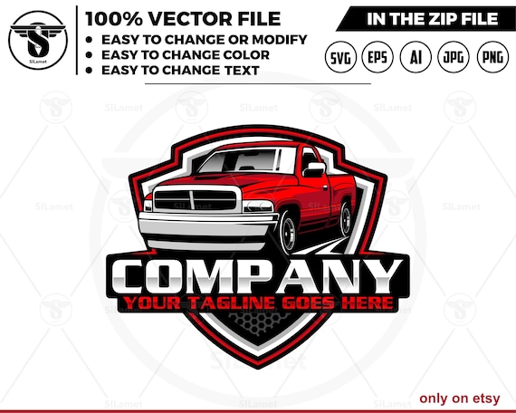 pickup logo - pickup truck svg - pickup truck Company Logo - pickup truck vector - ram pickup - 1999 Dodge Ram 1500 - Dodge Ram 1500