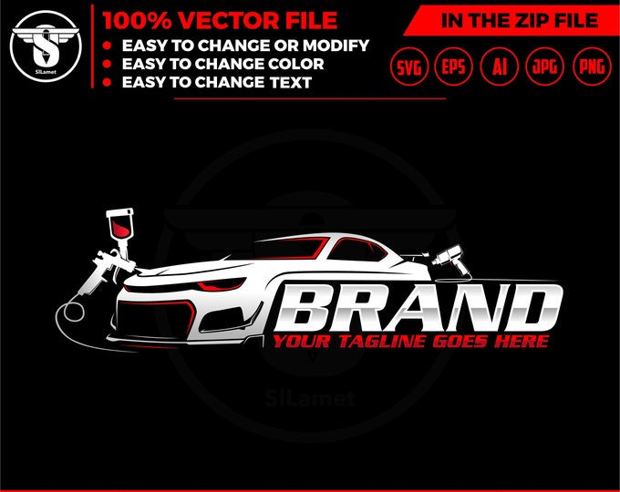 car painting logo, auto paint logo, car paint logo, paint body car logo, auto body paint logo, painting car logo
