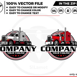 trucking logo, big rig logo, Trucking Company Logo, Moving Truck, Semi Truck logo, head Trucking logo, semi truck trailer logo Truck trailer