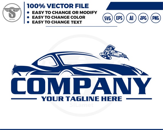auto detailing - car logo template - Car Detailing Services logo - car wash logo template - car clean logo - auto detailing logo SVG - auto