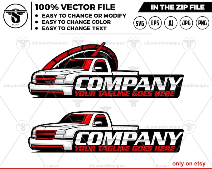 pickup repair logo, pickup truck svg, pickup truck performance, pickup truck speedometer, pickup silhouette, chevy pickup logo