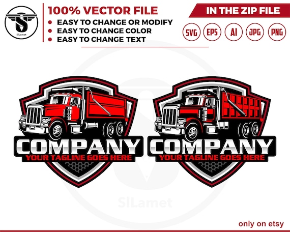 Dump Truck logo, Truck logo Svg, american dump truck logo, trucking logo, industry, heavy, machinery, industrial, equipment, construction