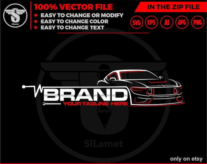 diagnostics car logo - car repair logo template, car service logo, automotive logo