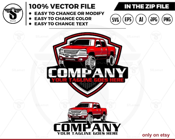 GMC truck logo - pickup truck logo template - 2006 GMC Sierra 1500 -  GMC pickup logo - Sierra 1500