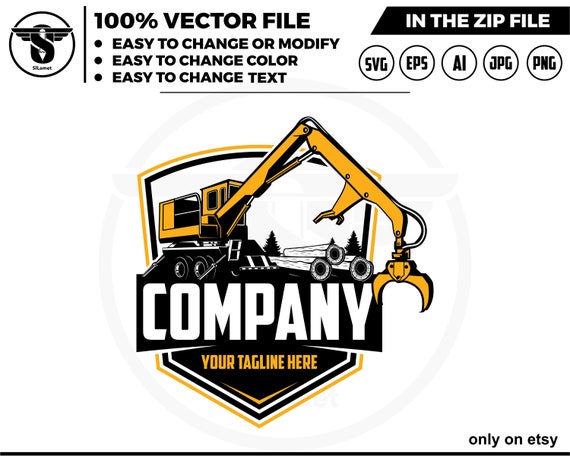barko loader logo - logging equipment logo - heavy logging equipment logo - Logging Machines logo