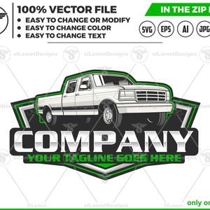 Chevy Silverado Truck Logo: Classic Pickup Truck Graphic (Digital Download)