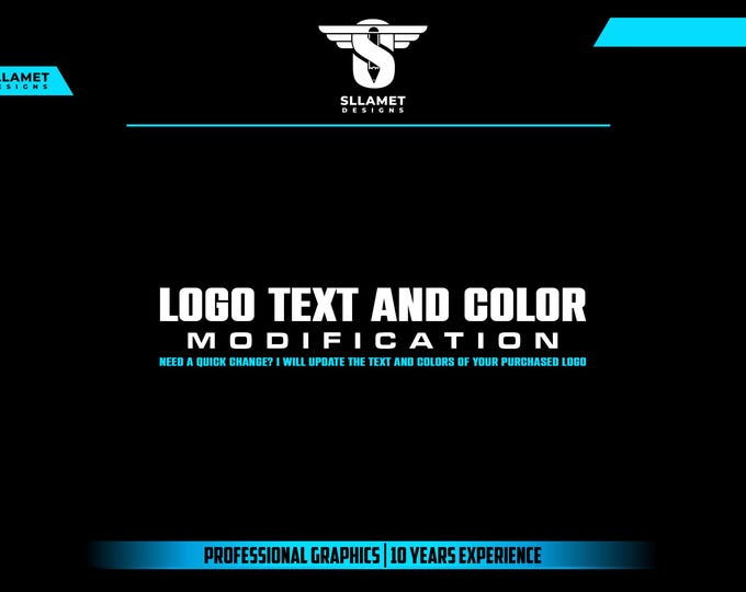 Text And Color Modification ONLY