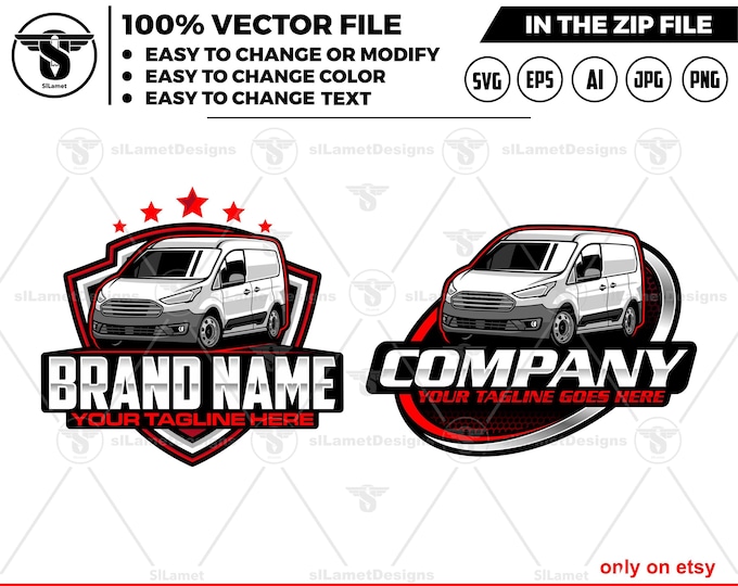 van car logo - delivery van logo , Delivery logo