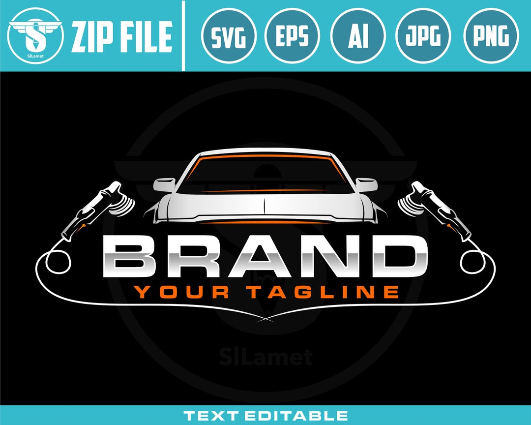 Auto Detailing Car Logo Template Car Detailing Services Car Etsy