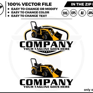 Tractor logo - Kubota logo, Backhoe, Excavator , Skidsteer ,Farm Equipment, Tractor