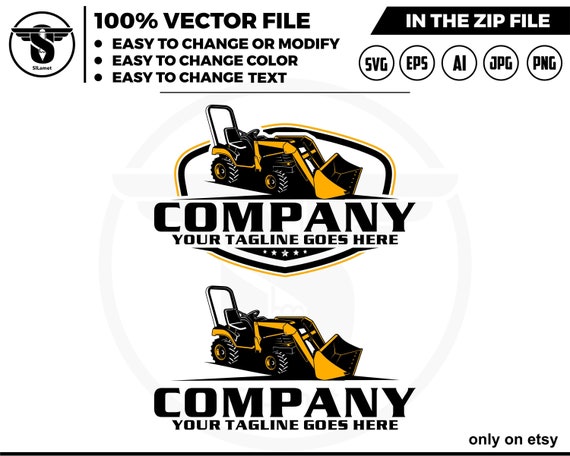Tractor logo - Kubota logo, Backhoe, Excavator , Skidsteer ,Farm Equipment, Tractor